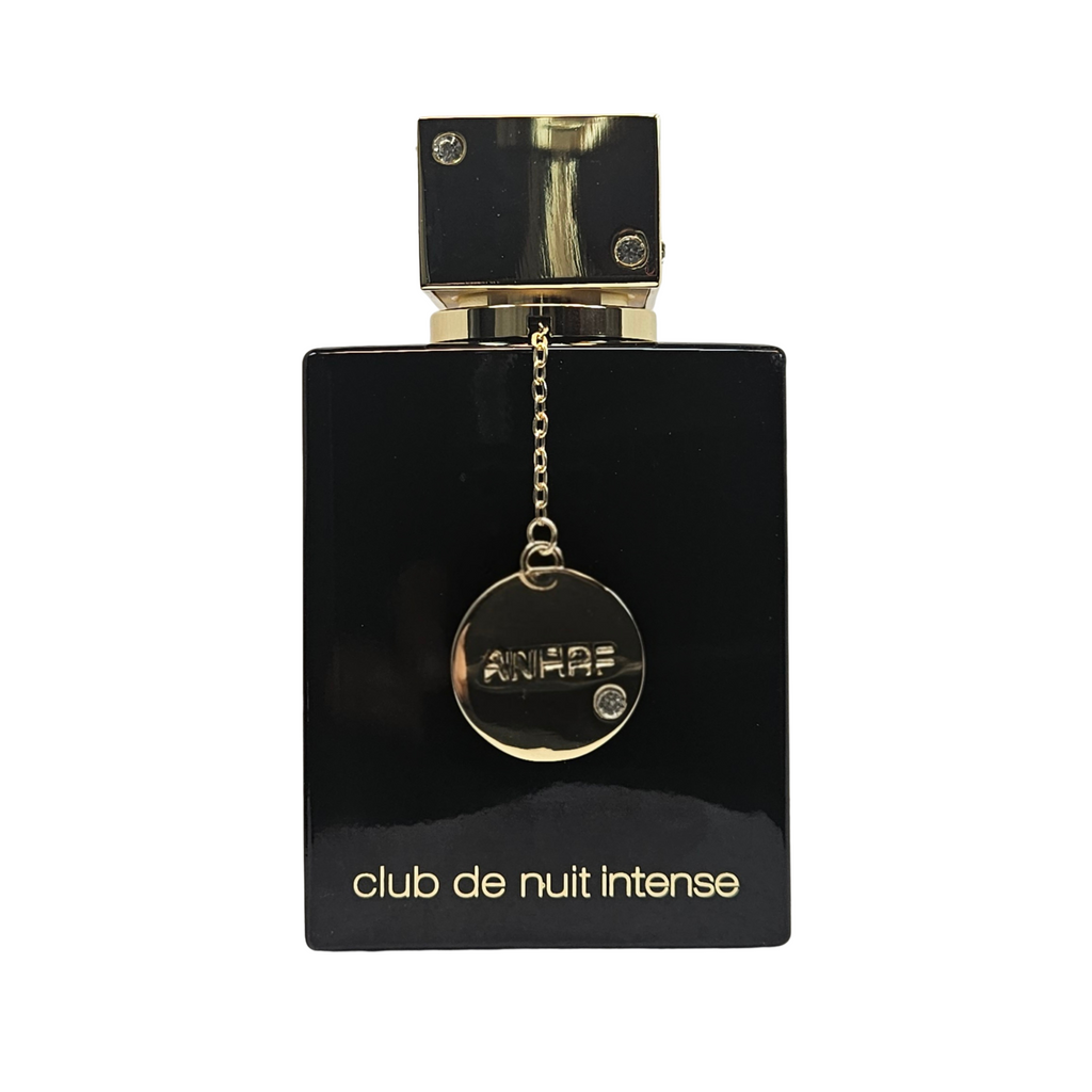 Club de Nuit Intense Woman by Armaf 105 ml front of perfume bottle on white background