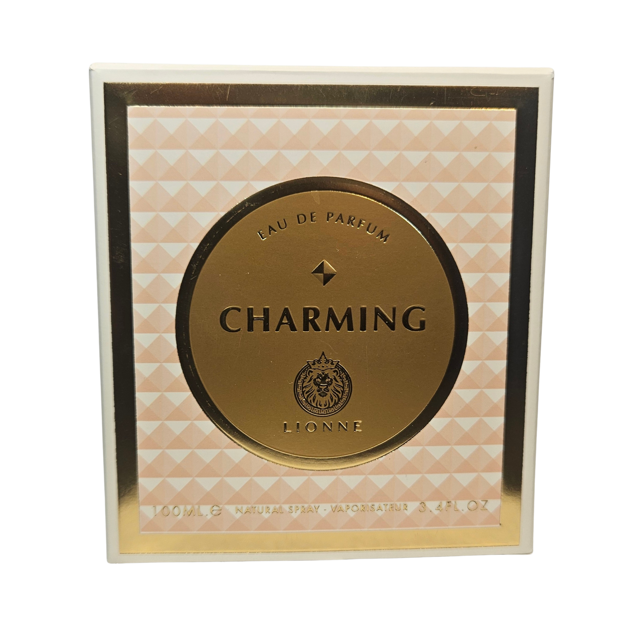 Eau de Parfum by Lionne 100 ml front of perfume box