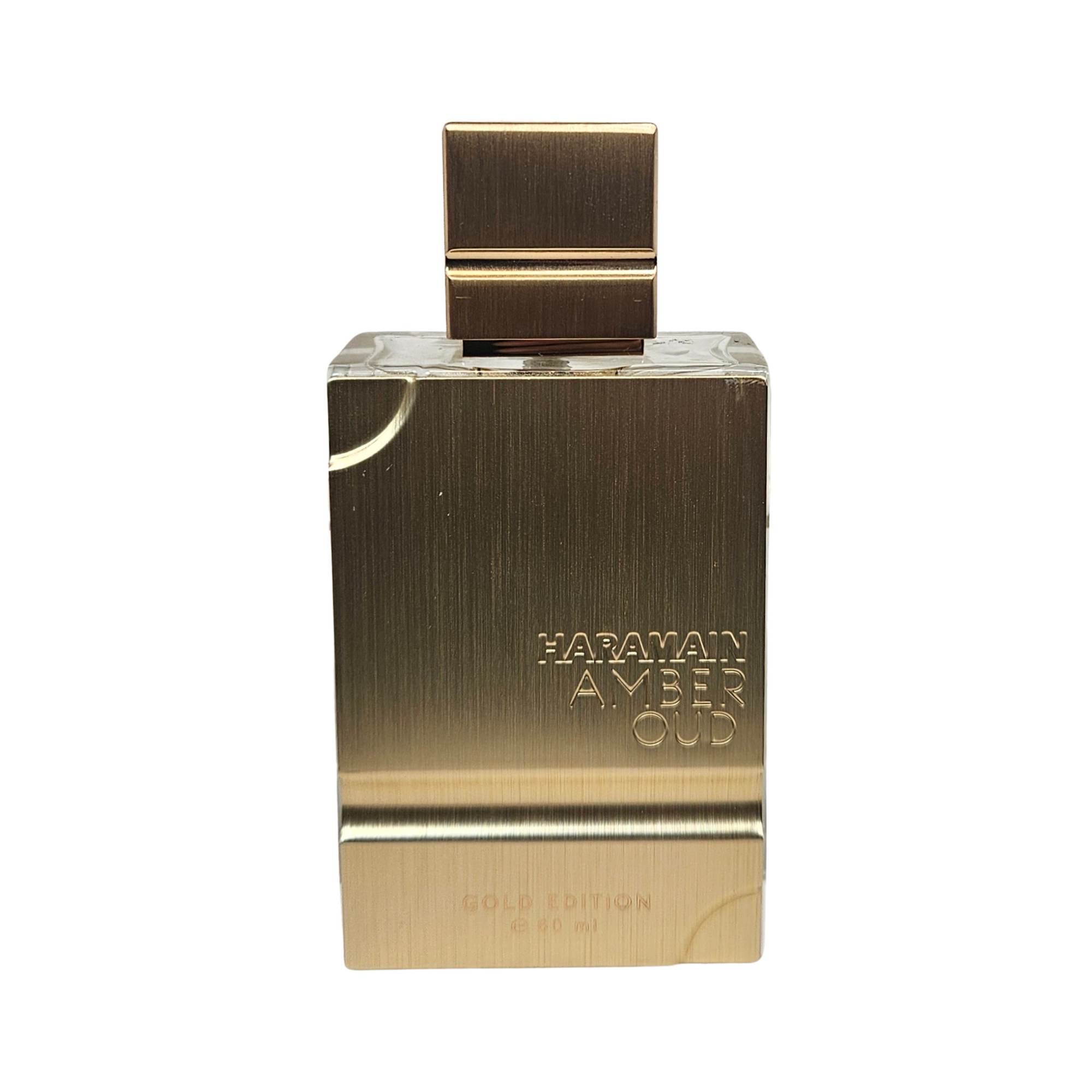 Al Haramain Amber Oud Gold Edition Eau de Parfum 100 ml front of perfume bottle