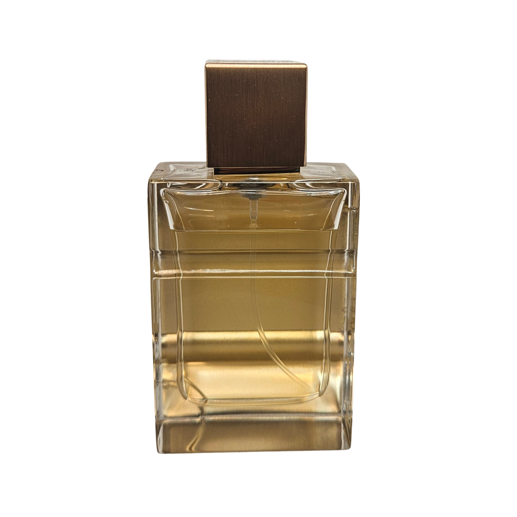 Al Haramain Amber Oud Gold Edition Eau de Parfum 100 ml back of perfume bottle