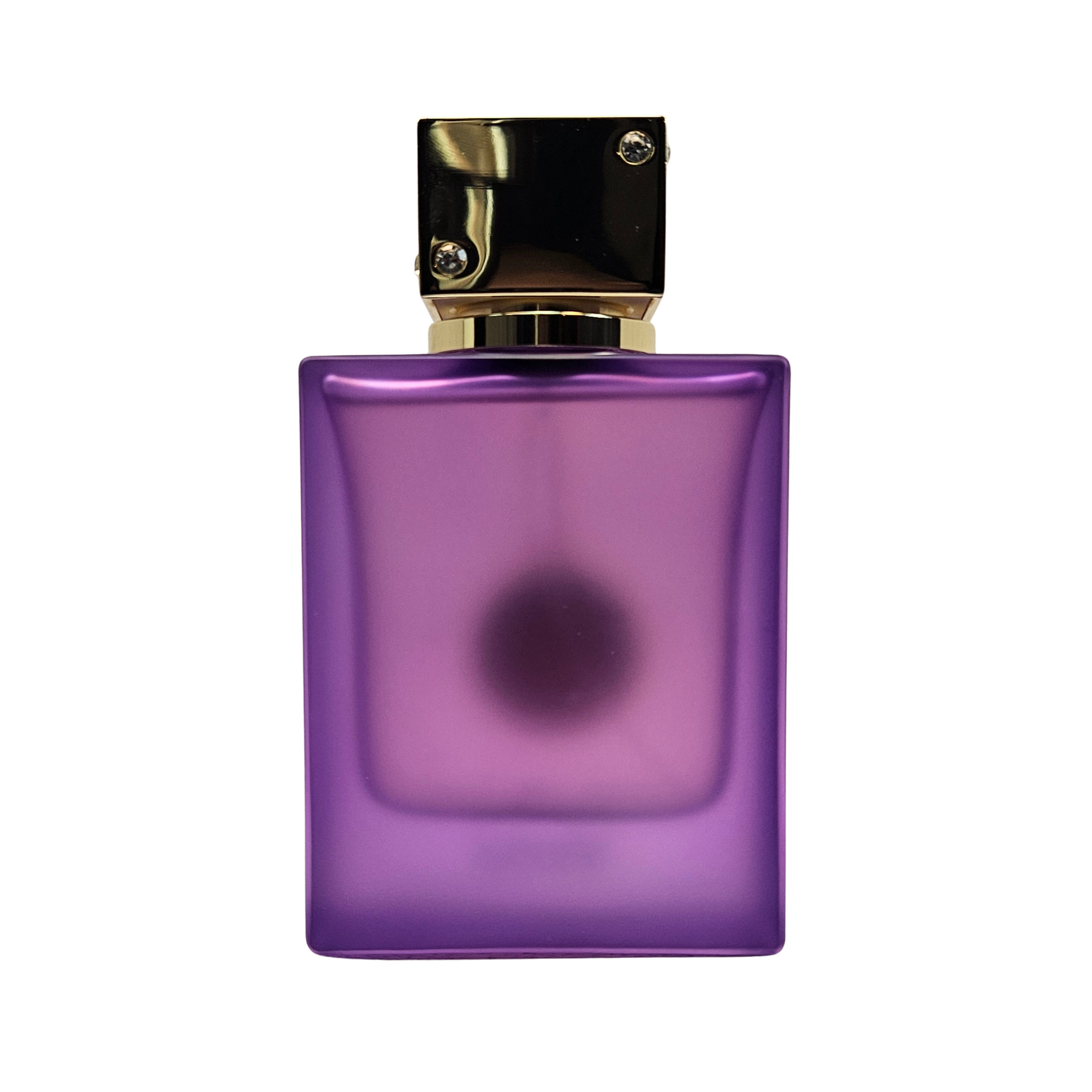 Club de Nuit Maleka by Armaf 105 ml back of perfume bottle on white background