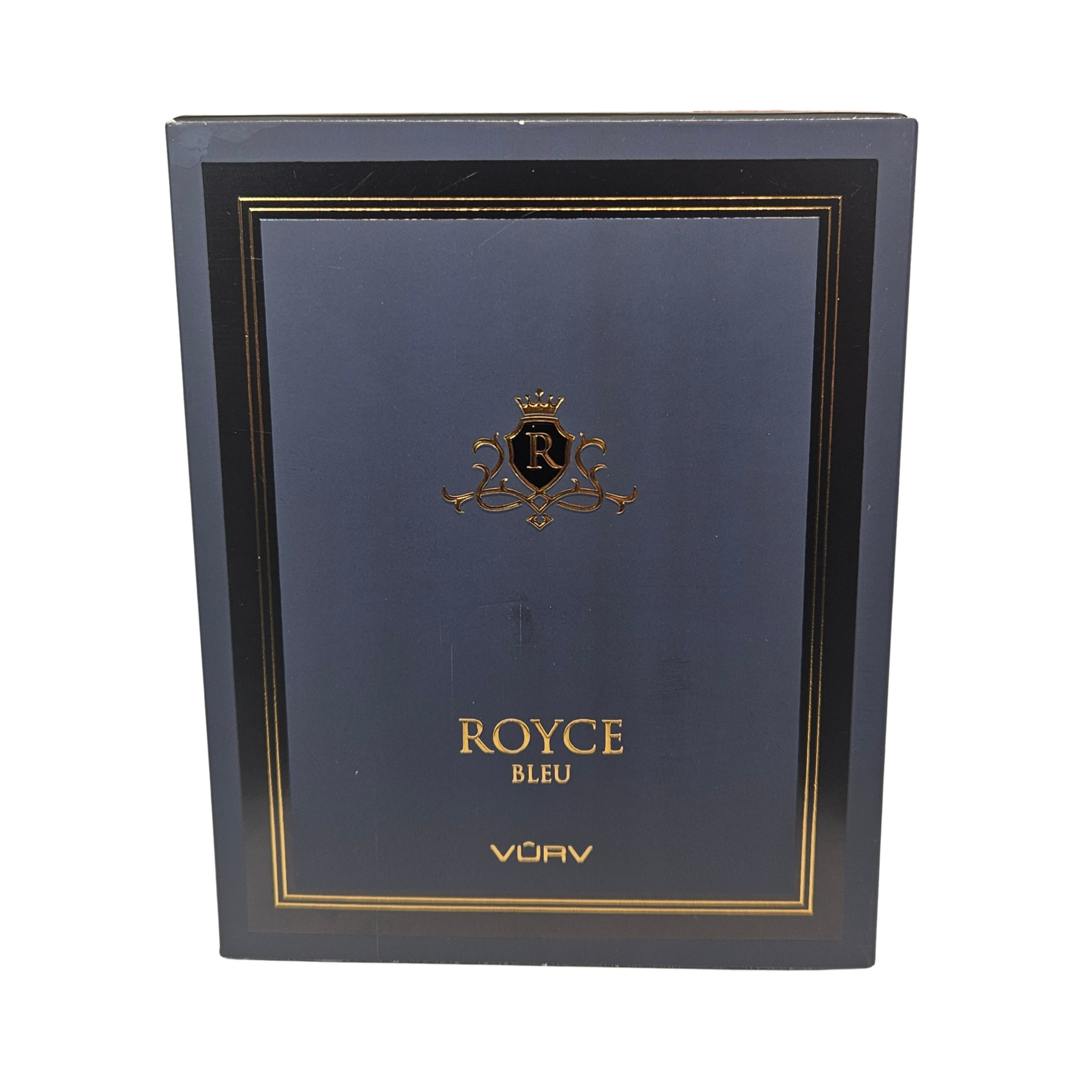 Royce Bleu by Vurv Eau de Parfum 100 ml front of perfume box