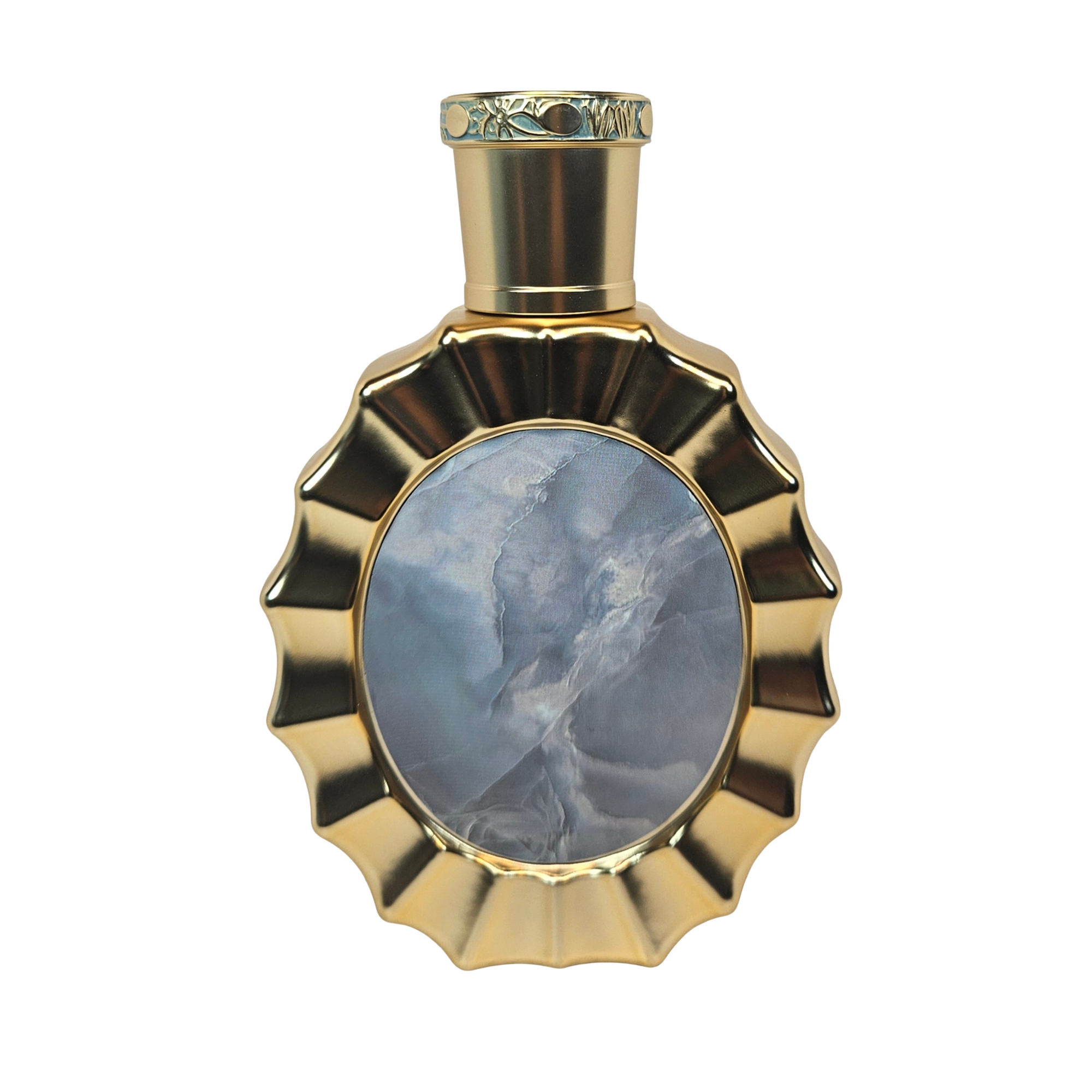 Lattafa Victoria 100 ml Eau de Parfum back of perfume bottle white background